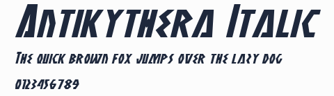 Antikythera Italic預覽圖