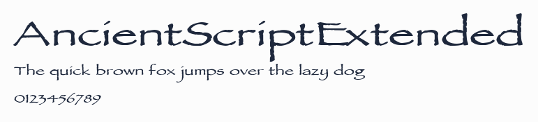 AncientScriptExtended預覽圖