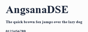 AngsanaDSE預覽圖