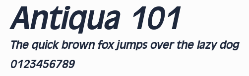 Antiqua 101預覽圖