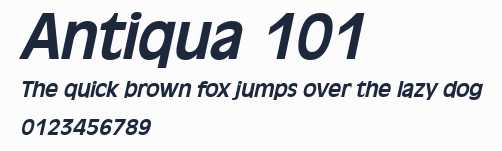 Antiqua 101預覽圖