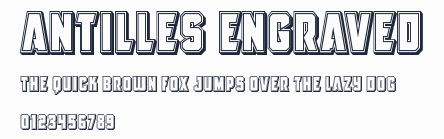 Antilles Engraved預覽圖