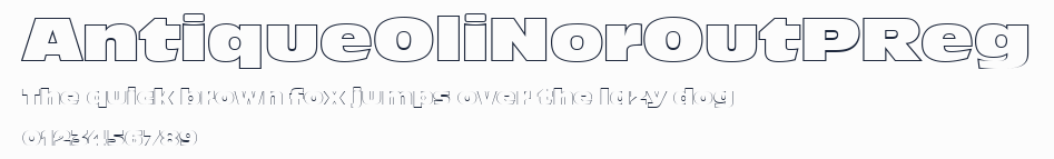 AntiqueOliNorOutPReg預覽圖