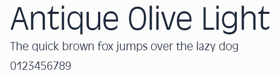Antique Olive Light預覽圖