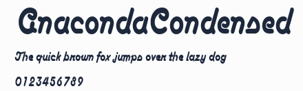 AnacondaCondensed預覽圖