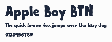 Apple Boy BTN預覽圖