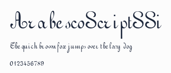 ArabescoScriptSSi預覽圖
