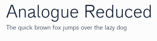 Analogue Reduced預覽圖