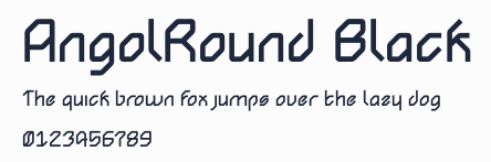 AngolRound Black預覽圖