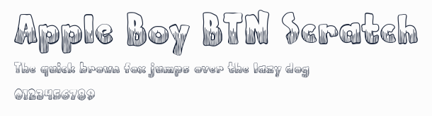 Apple Boy BTN Scratch預覽圖