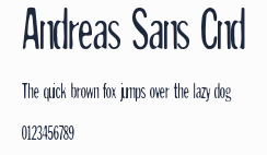 Andreas Sans Cnd預覽圖