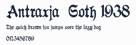 Antraxja Goth 1938預覽圖