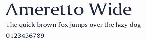 Ameretto Wide預覽圖