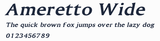 Ameretto Wide預覽圖