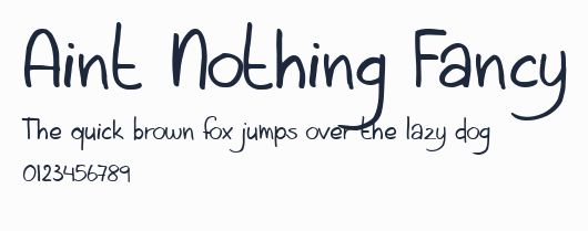 Aint Nothing Fancy預覽圖