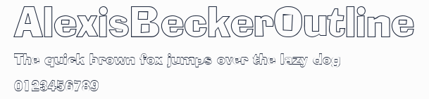 AlexisBeckerOutline預覽圖