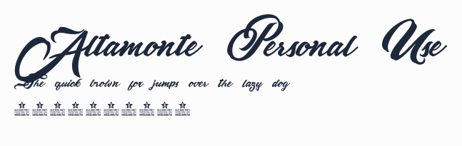 Altamonte Personal Use預覽圖