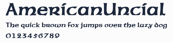 AmericanUncial預覽圖