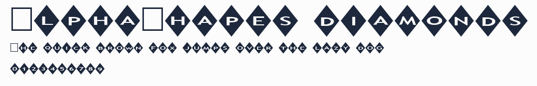 AlphaShapes diamonds預覽圖