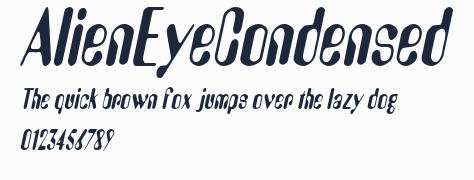 AlienEyeCondensed