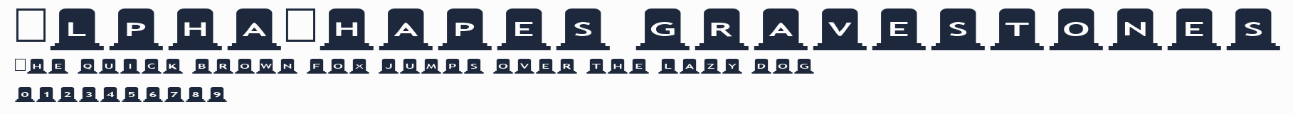 AlphaShapes gravestones預覽圖