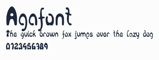 Agafont預覽圖