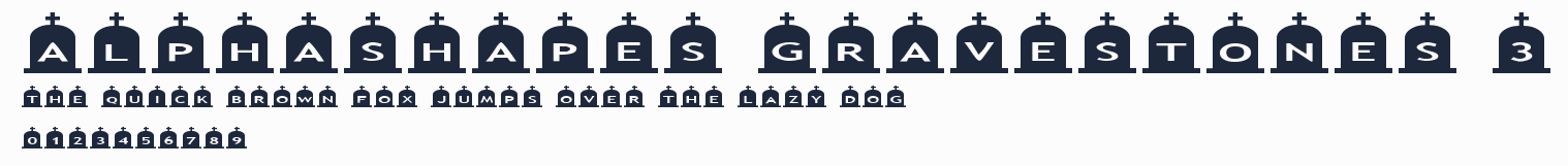 AlphaShapes gravestones 3預覽圖