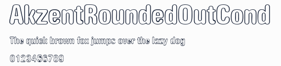 AkzentRoundedOutCond預覽圖