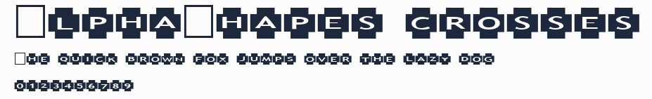 AlphaShapes crosses預覽圖