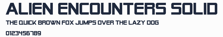 Alien Encounters Solid預覽圖