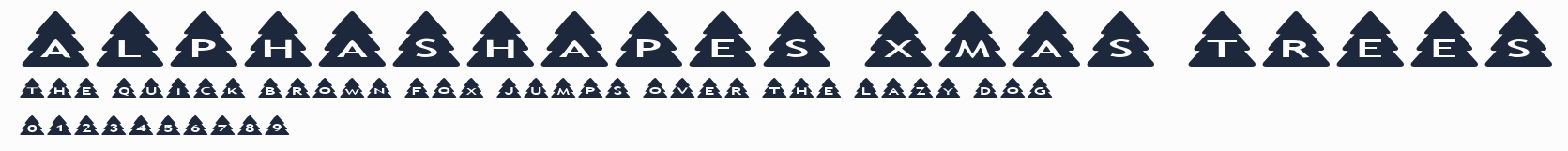 AlphaShapes xmas trees預覽圖