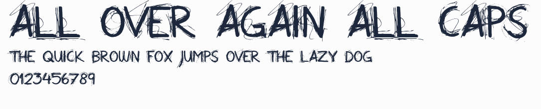 All Over Again All Caps預覽圖