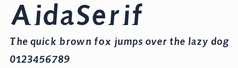 AidaSerif