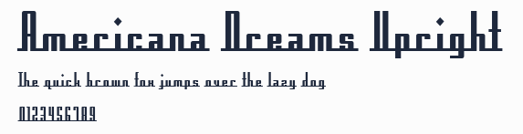 Americana Dreams Upright預覽圖