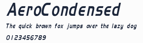 AeroCondensed預覽圖
