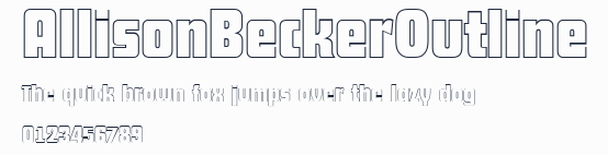 AllisonBeckerOutline預覽圖