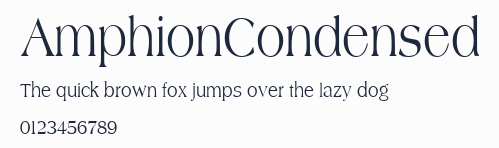 AmphionCondensed