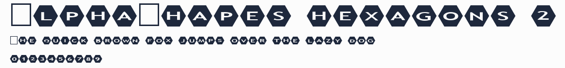 AlphaShapes hexagons 2預覽圖
