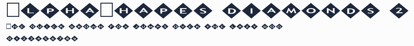 AlphaShapes diamonds 2預覽圖