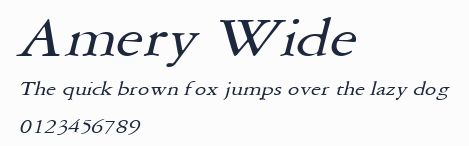 Amery Wide預覽圖