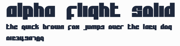 Alpha Flight Solid預覽圖