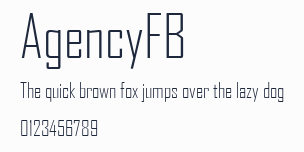 AgencyFB預覽圖