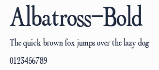 Albatross-Bold預覽圖