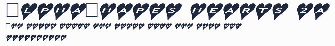 AlphaShapes hearts 2a預覽圖