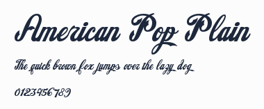 American Pop Plain預覽圖