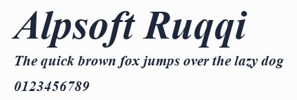 Alpsoft Ruqqi預覽圖