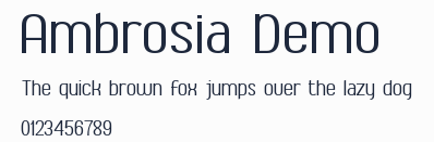 Ambrosia Demo預覽圖