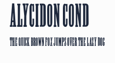 Alycidon Cond預覽圖