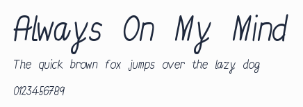 Always On My Mind預覽圖