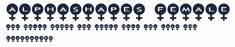 AlphaShapes female
